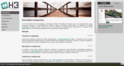 Desktop Screenshot of h3online.hu